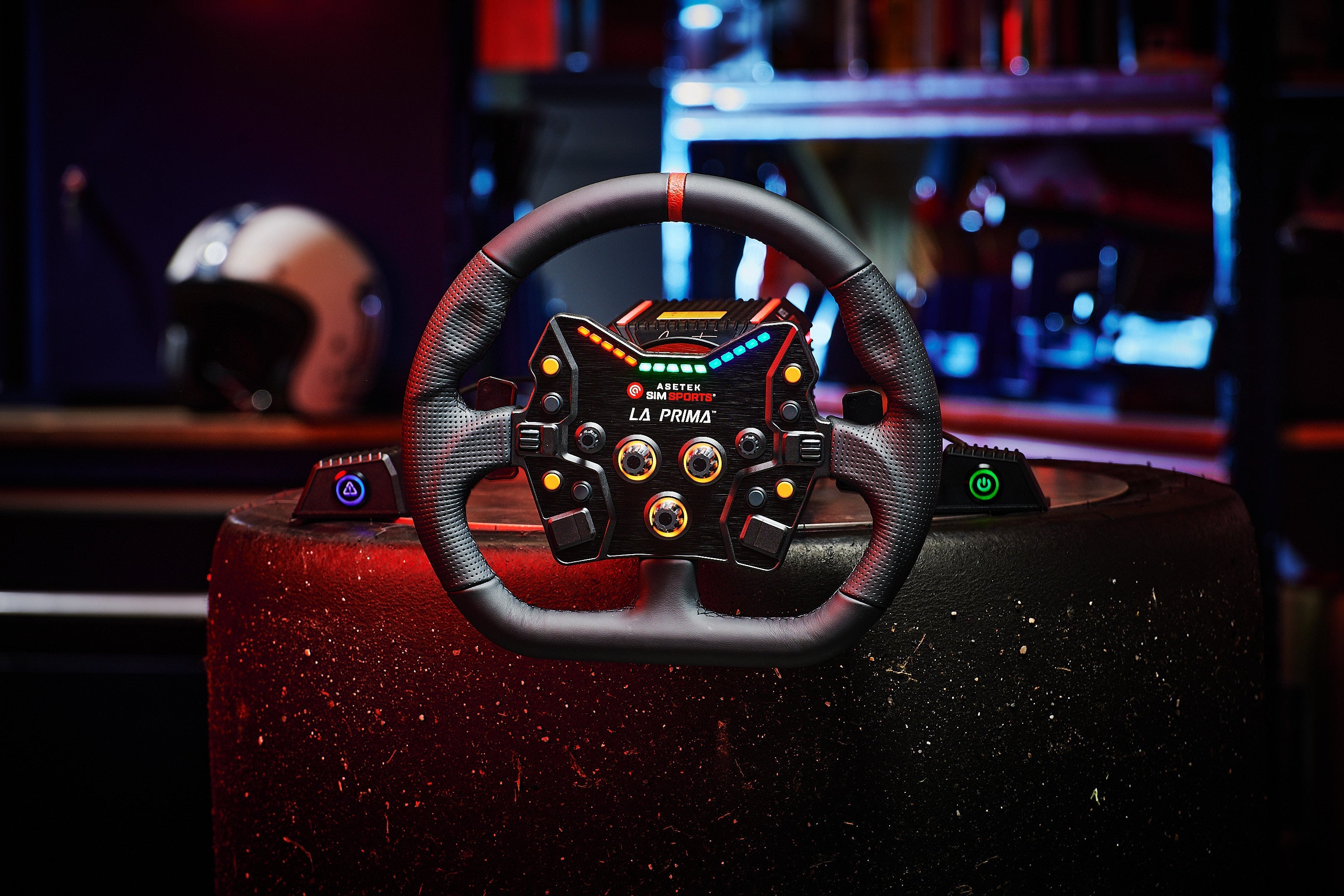 Asetek SimSports La Prima Button Box-OPEN BOX
