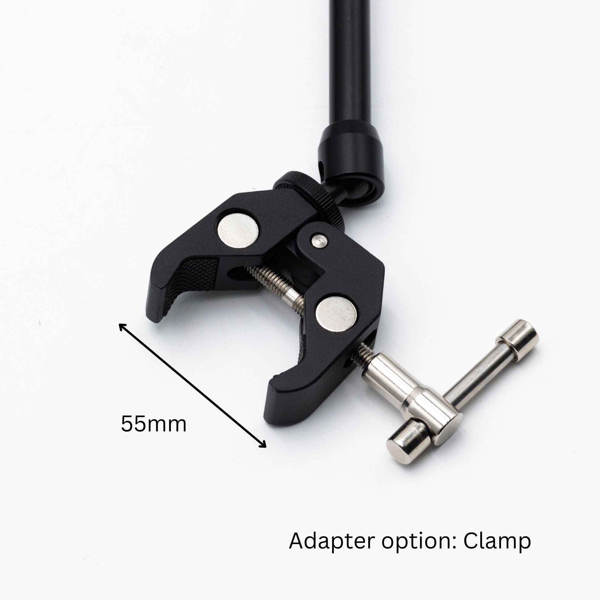 Metal Extension Arm: 1/4 Thread for Sim Racing/Flight Simulation Accessories