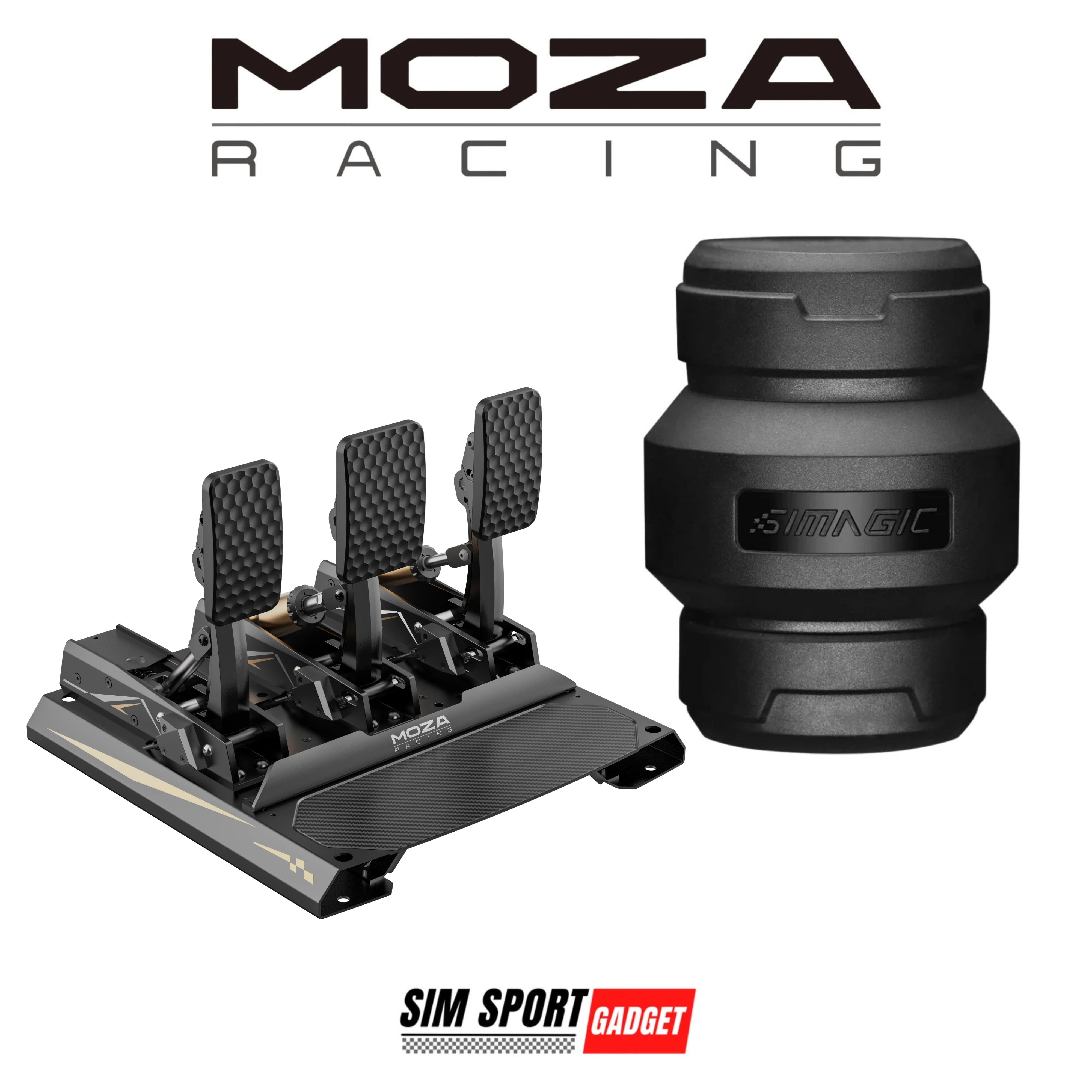 Moza CRP2 Pedal Simagic P-HPR NEO Mount