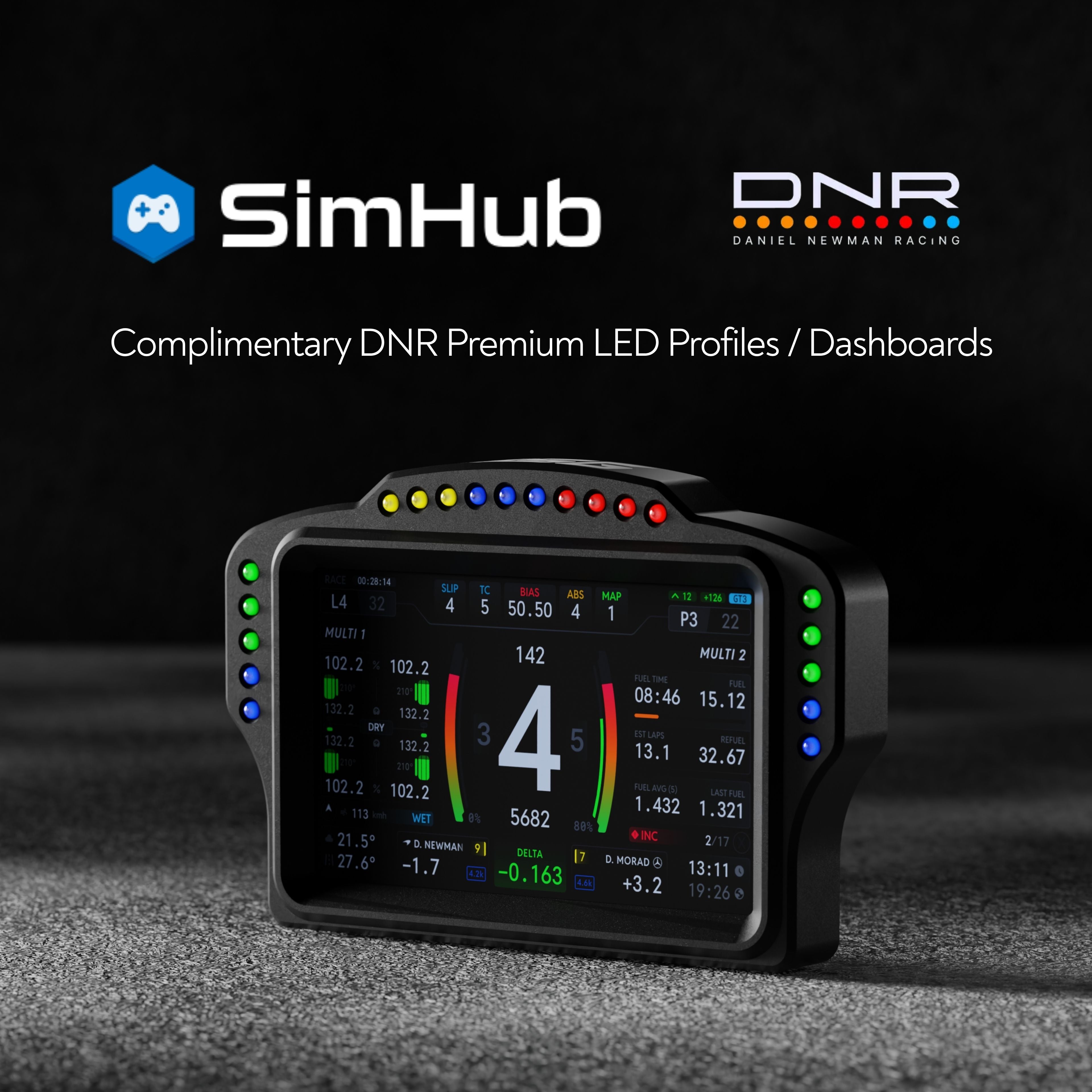 SSG Racing DV-7 Dashboard – SimSportGadget