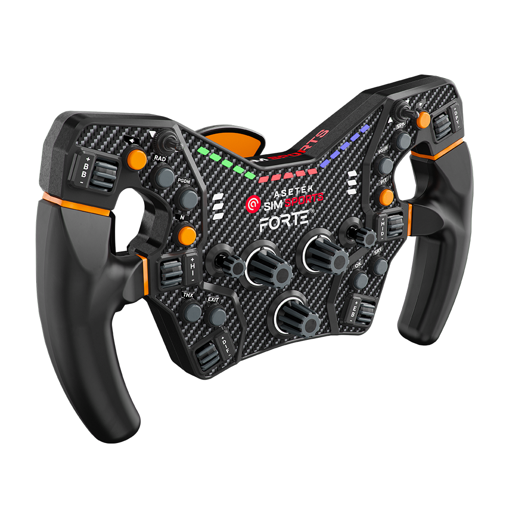 Asetek SimSports Forte Formula Steering Wheel