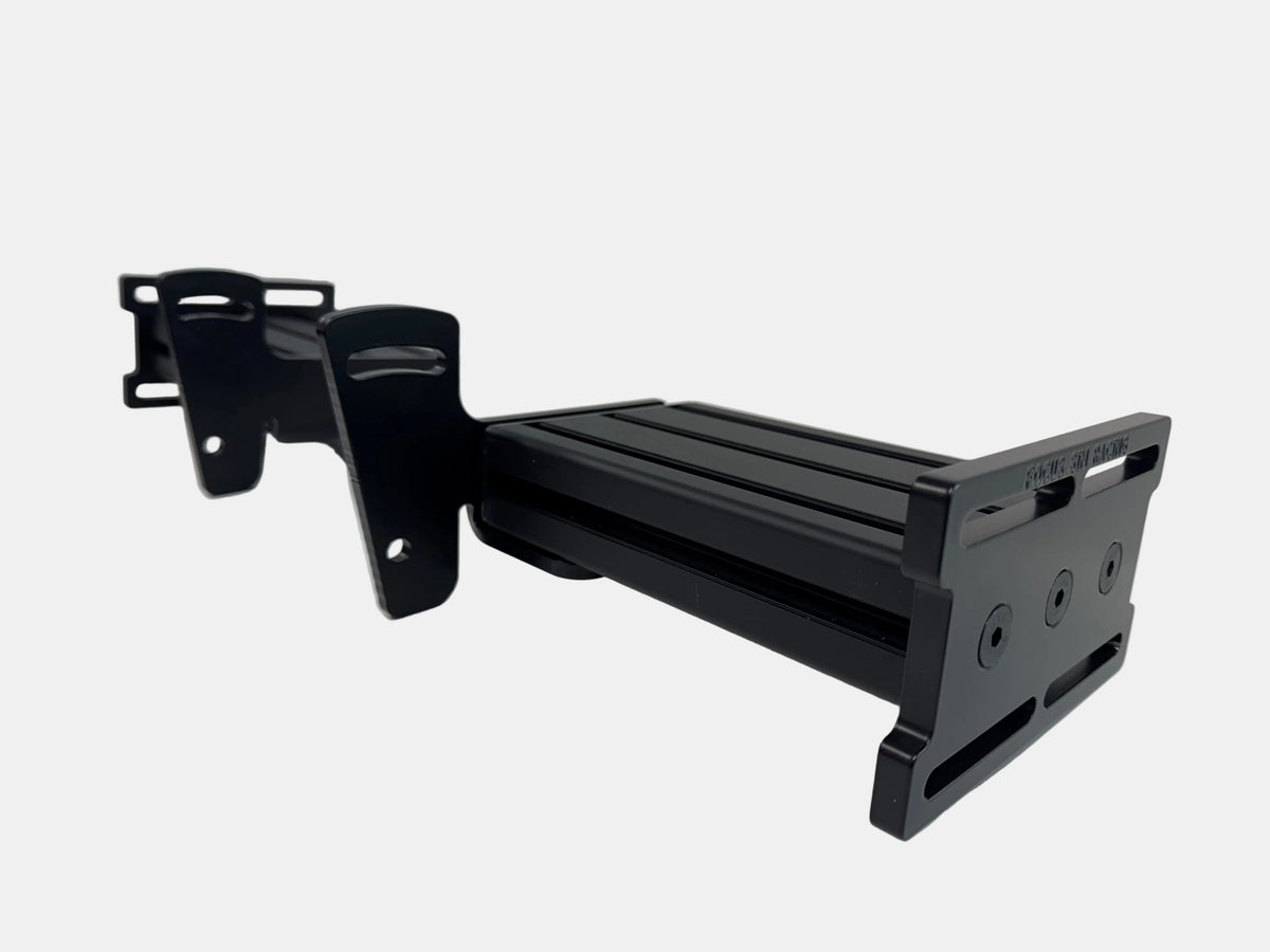 Sim Racing Adjustable Wheel Base Mount Focus Sim Racing Wheelbase Side Mount Pro (Direct Drive, Fanatec Compa ...