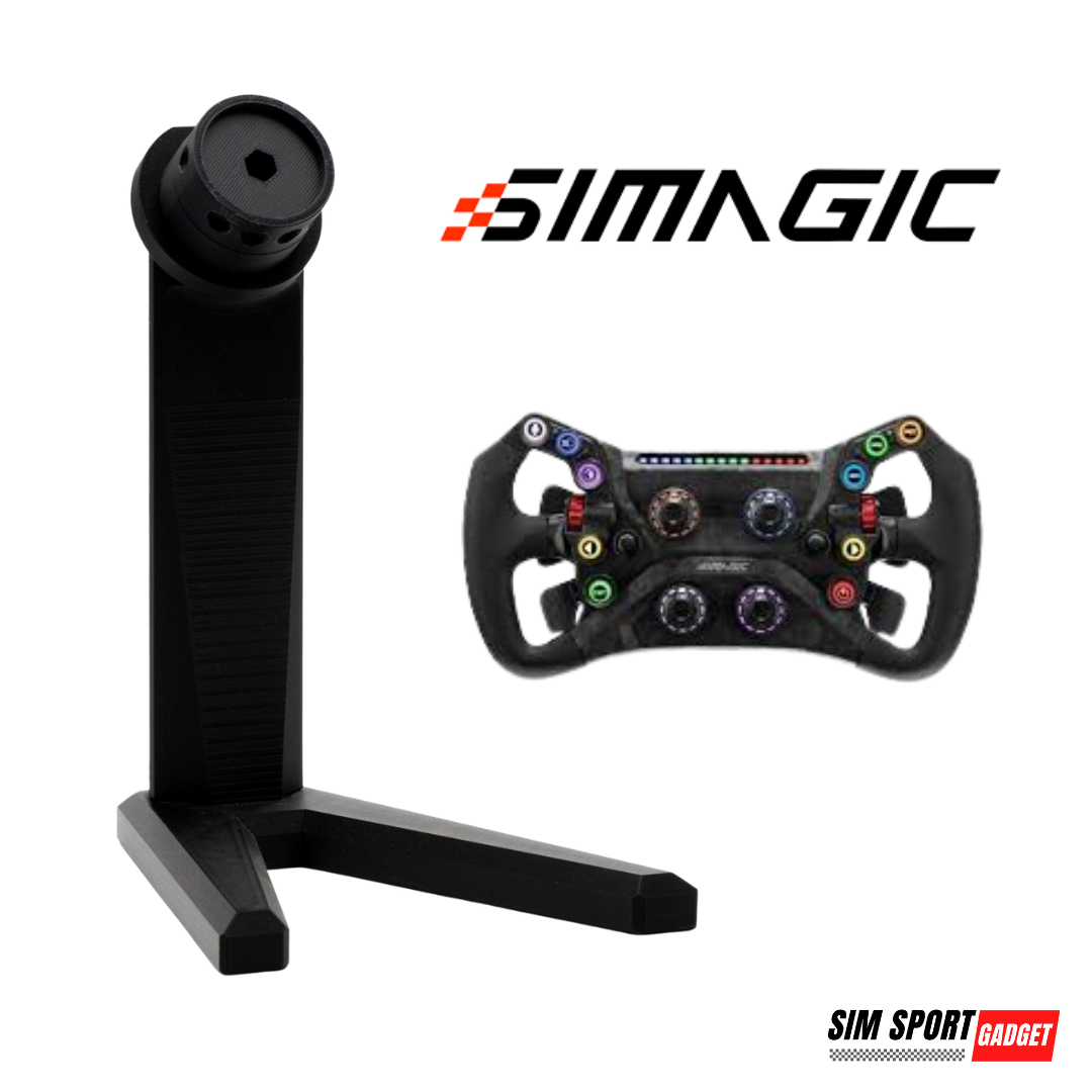 Simagic QR Wheel Display Stand for Sim Racing Steering Wheels ...