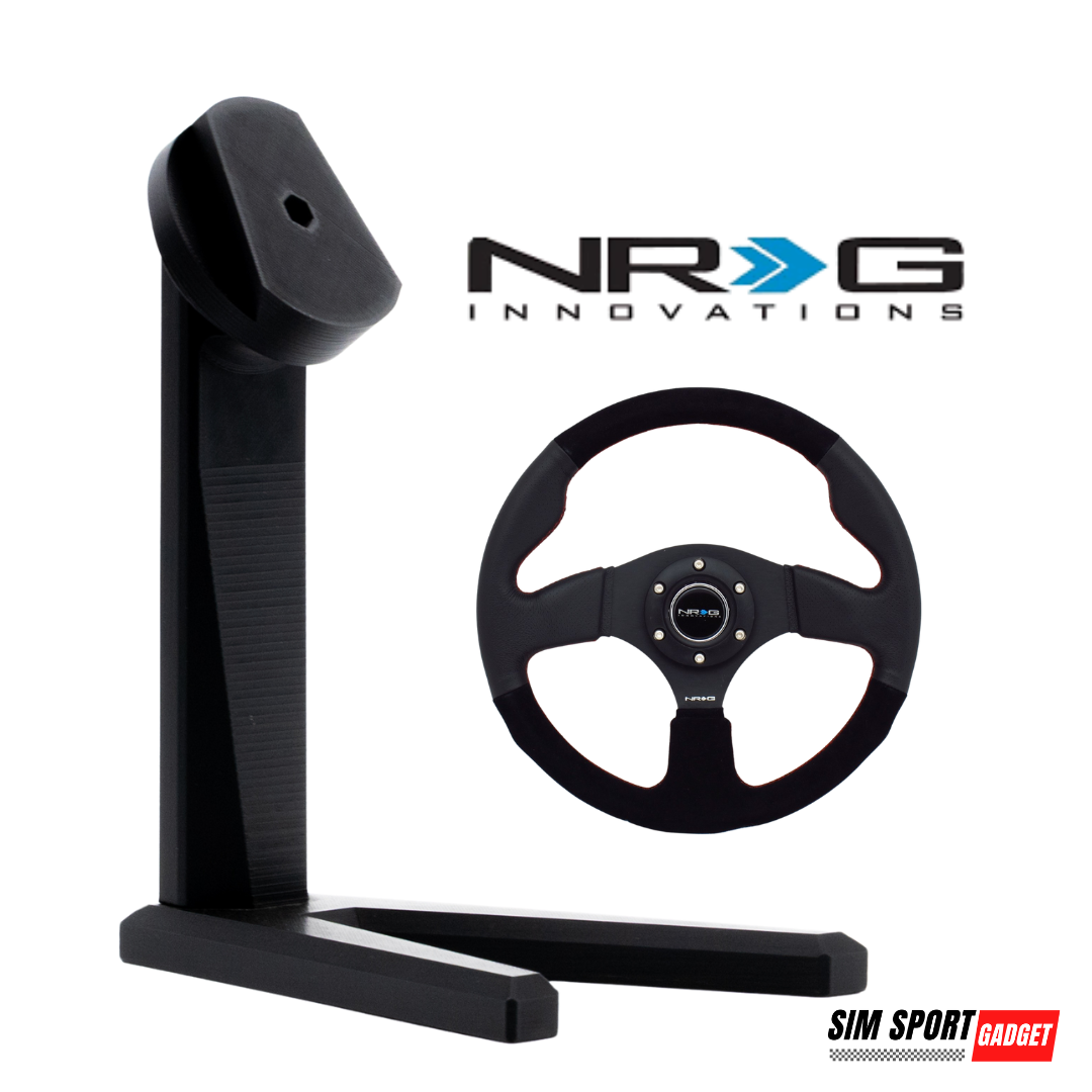 NRG QR Wheel Display Stand for Sim Racing Steering Wheels – SimSportGadget