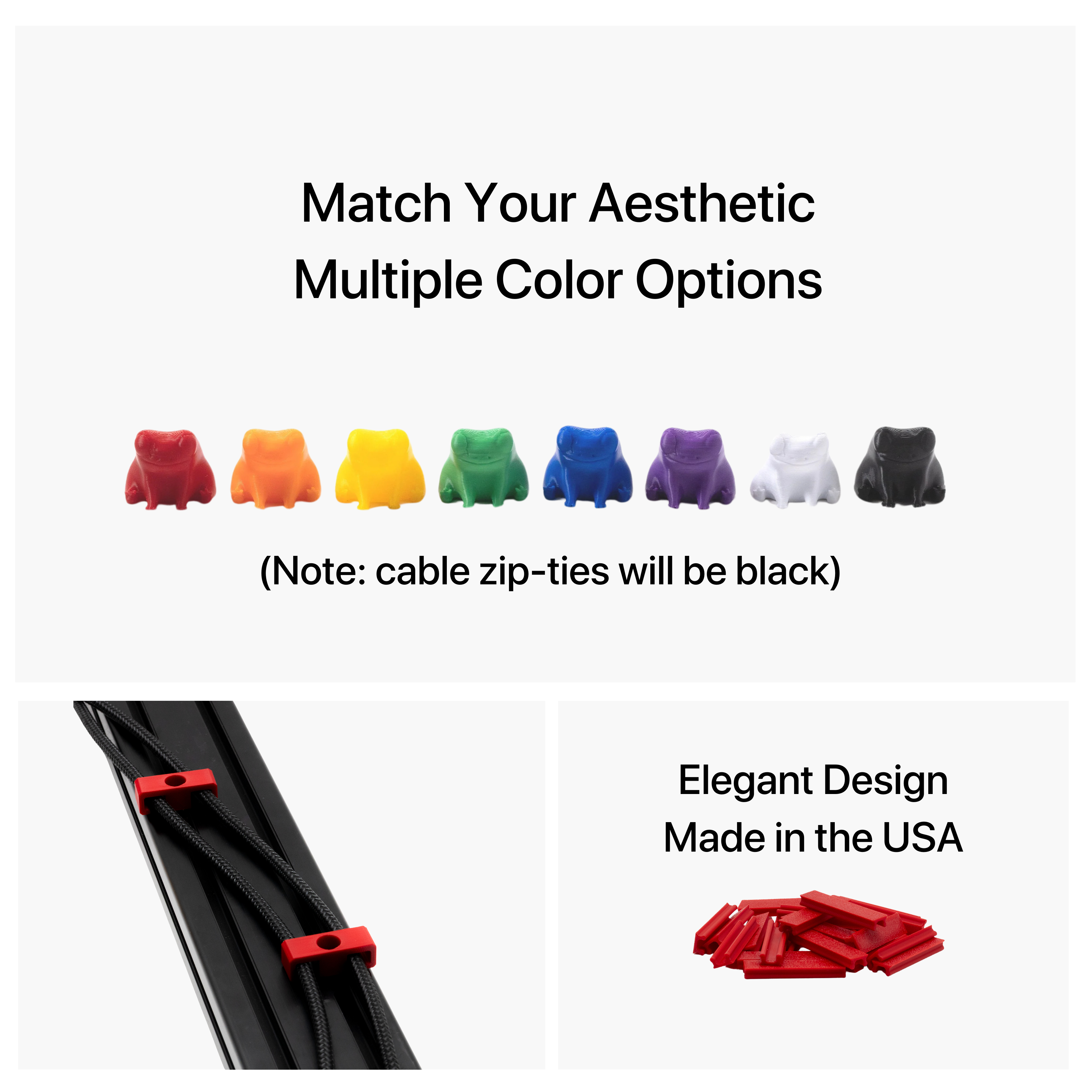 Cable Management Beginner's Pack for Sim Racing Rig | Flight Sim