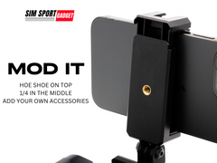 Universal Phone Mount For Fanatec | Simagic | Simucube | Wheel Base