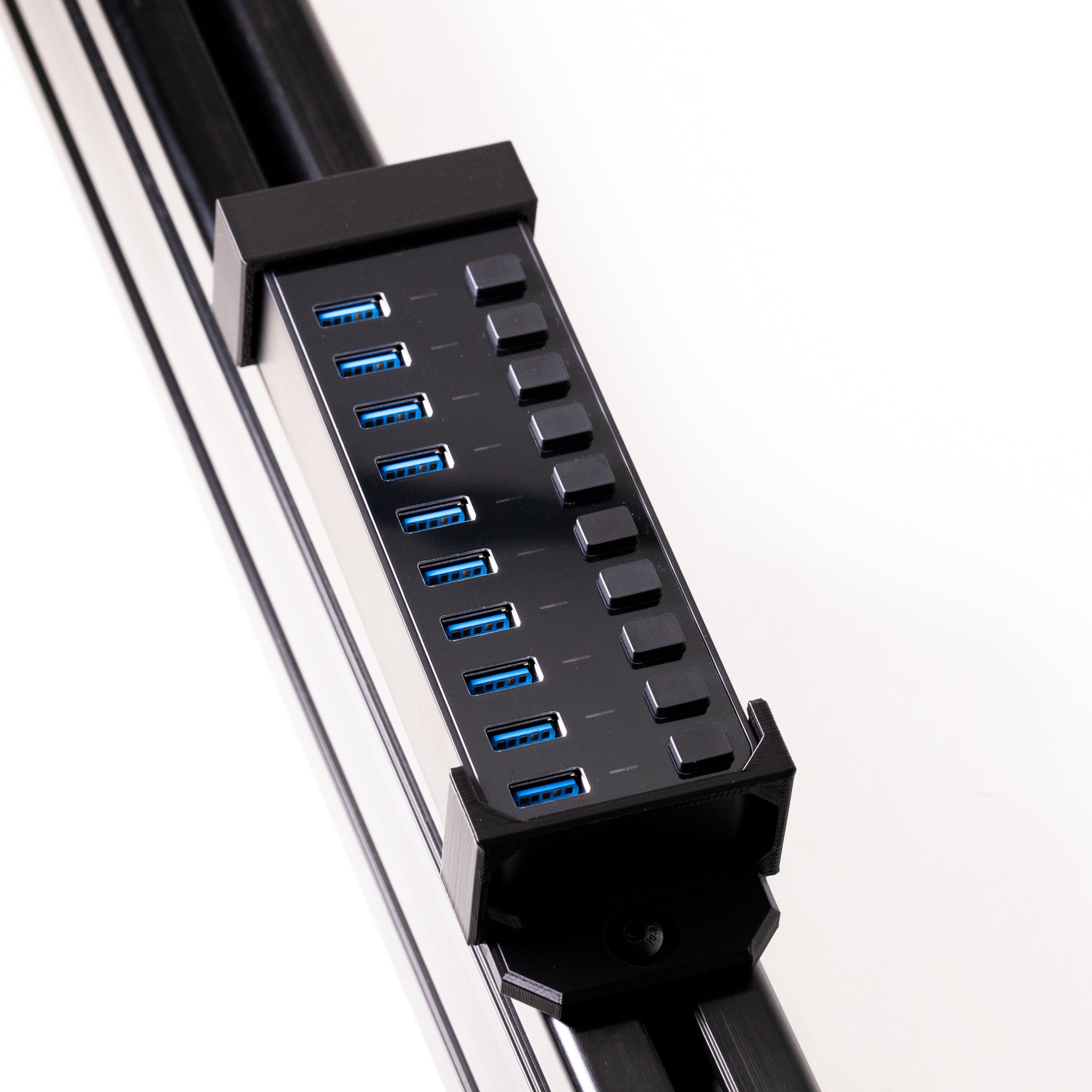 Mount for Sabrent 10-USB Port Hub — SimSportGadget product photo