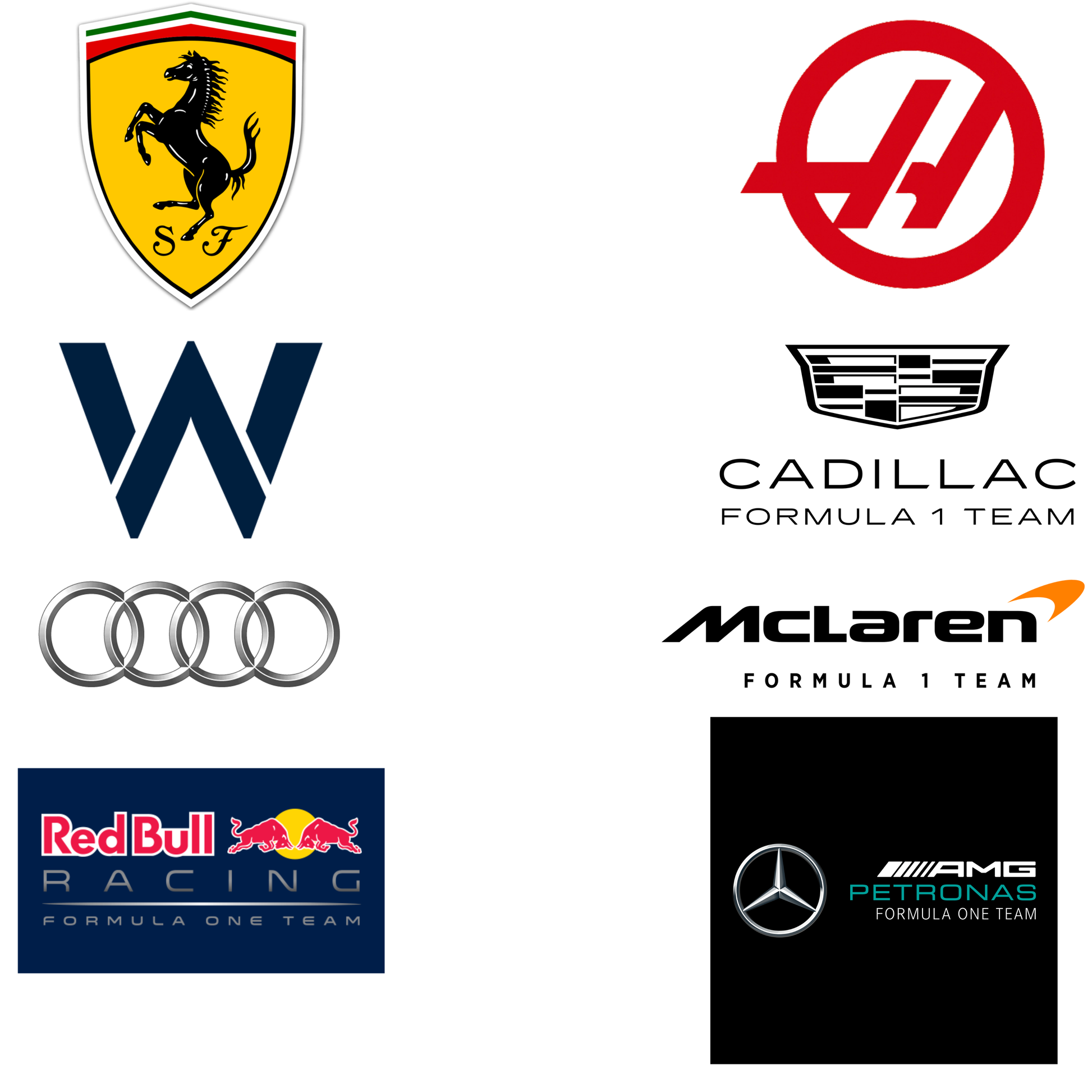 F1 2026 Stickers