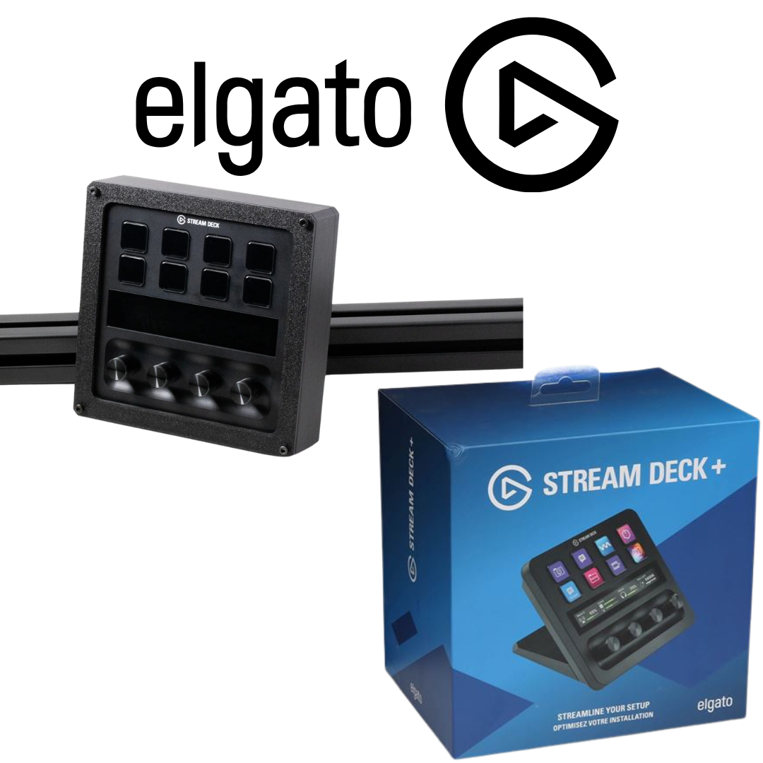 BUNDLE NOW! Stream Deck+ AND Sim Rig Enclosure Mount