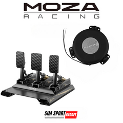 Moza CRP2 Pedal Dayton Audio TT25 Shaker Adapter