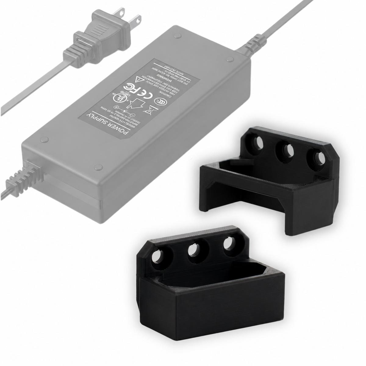 Acasis 16-USB Port Hub Power Brick Mount
