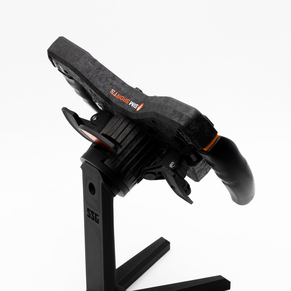 Asetek QR Wheel Display Stand for Sim Racing Steering Wheels ...