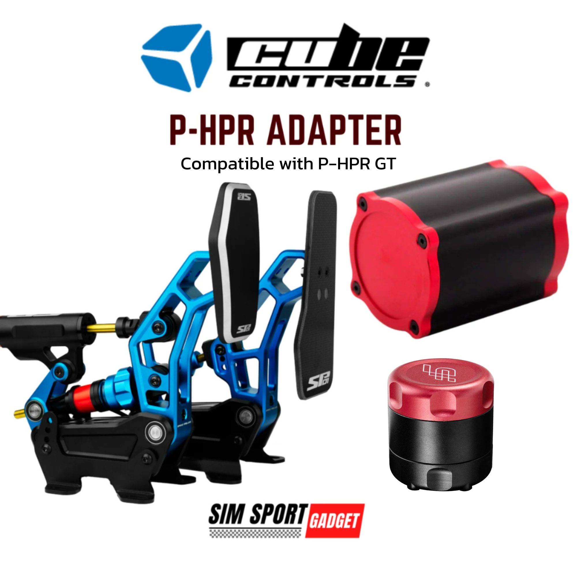 Cube Controls Pedal Simagic P-HPR Mount