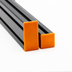 Colored Aluminum Profile End Caps Pack of 5
