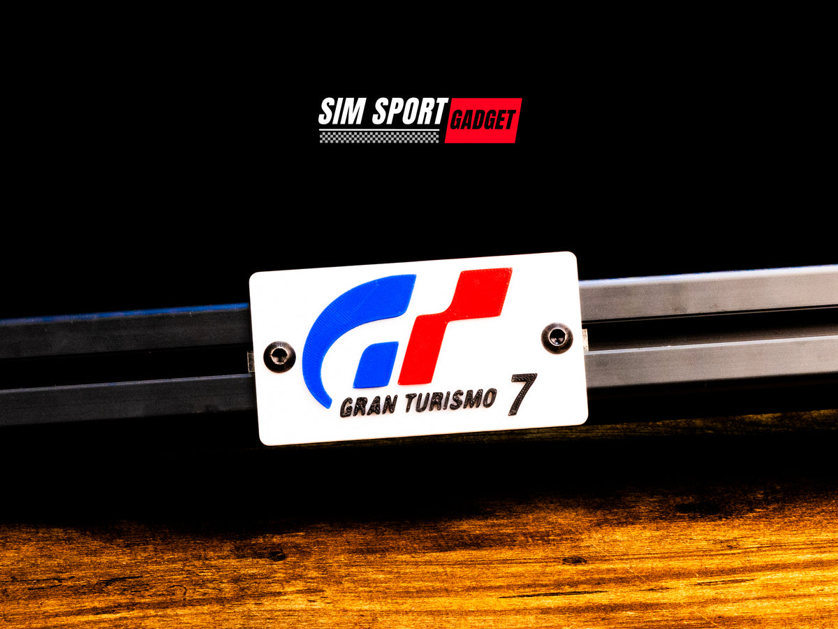 Gran Turismo 3D Logo Art Decor For Sim Racing