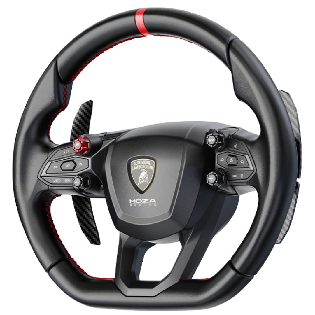 Moza Racing x Automobili Lamborghini Revuelto Steering Wheel (Pre-Order)