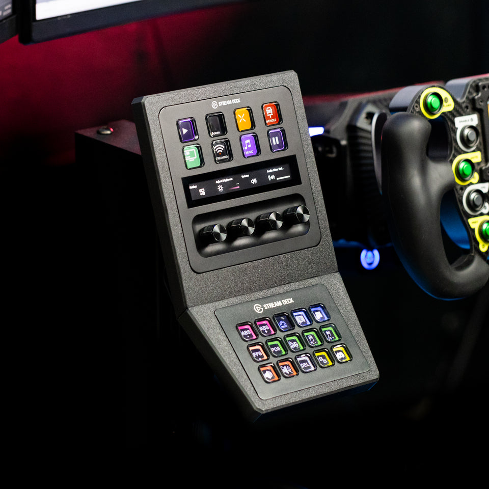 Stream Deck Plus and MK2/MK1 Combo Console Mount