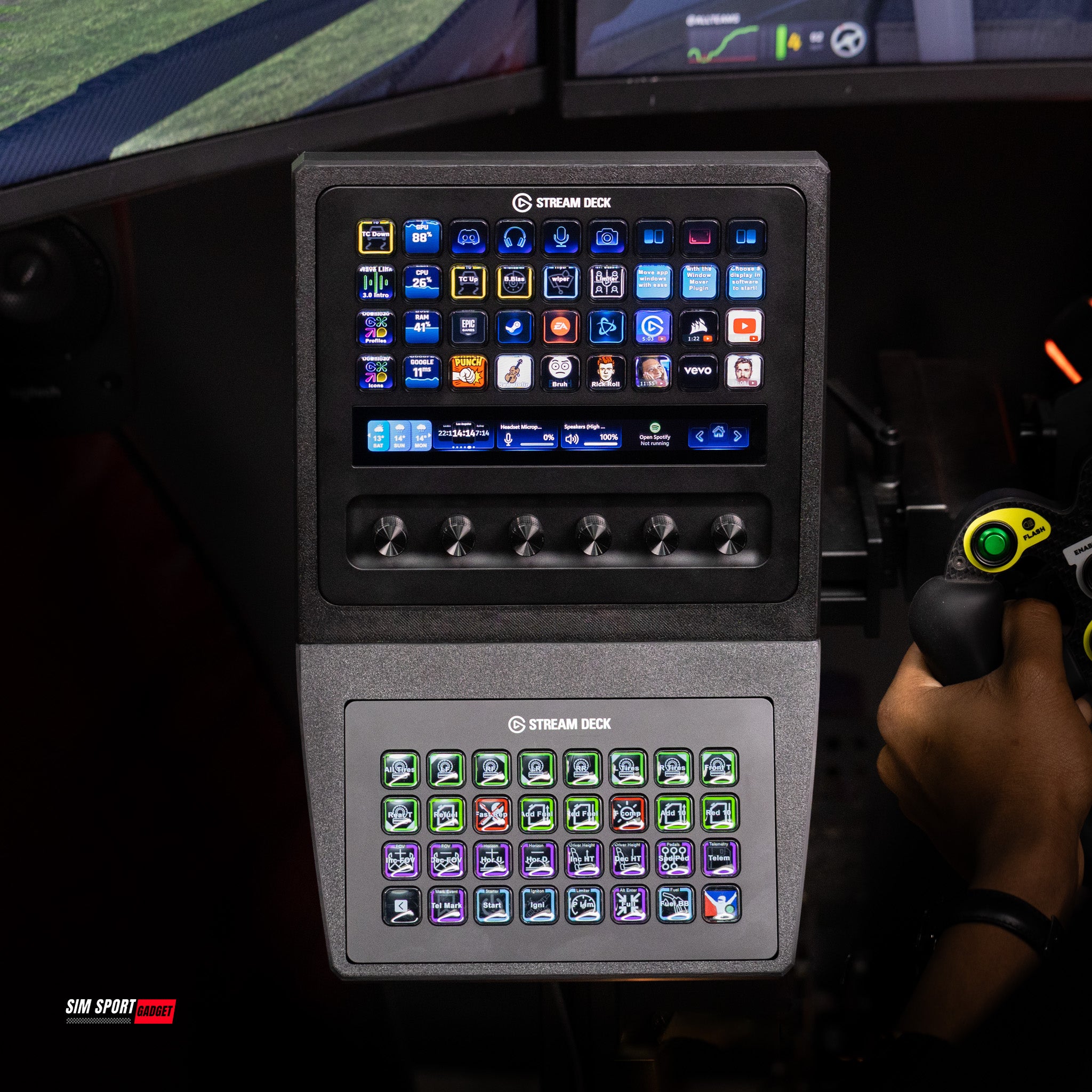Stream Deck + XL and XL Combo Mount