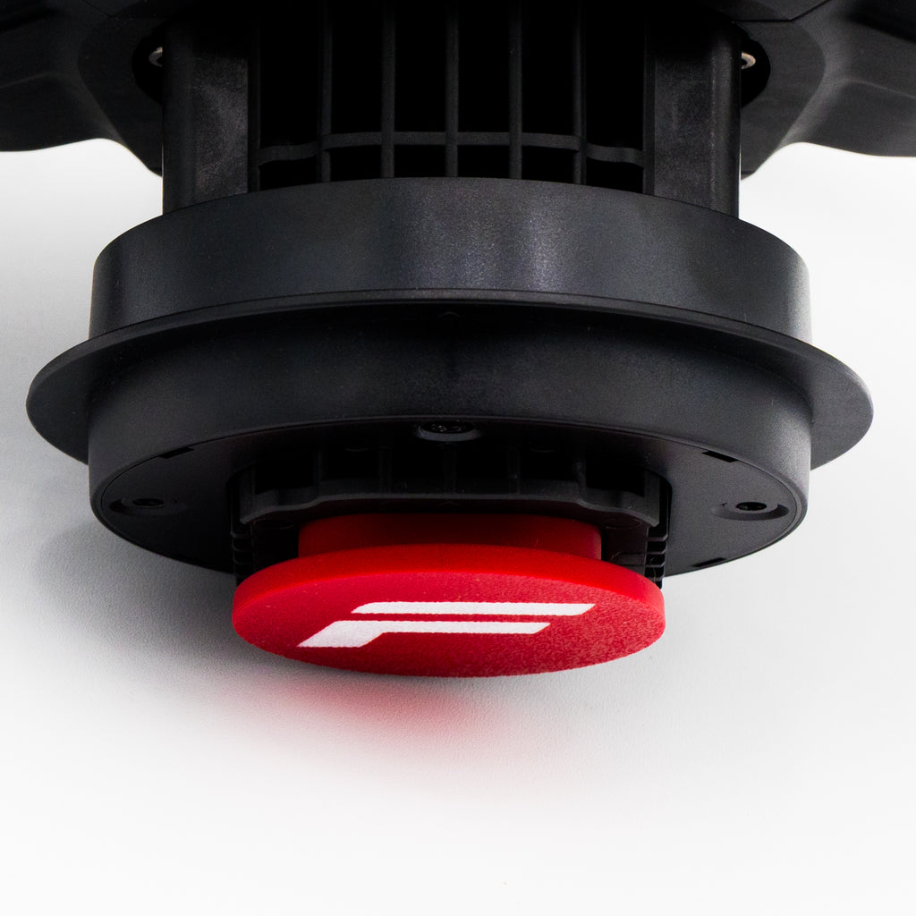 FANATEC Wheel-Side ローズレッド Genuine Fanatec QR1 Wheel-Side Quick Release Red - FOR BMW