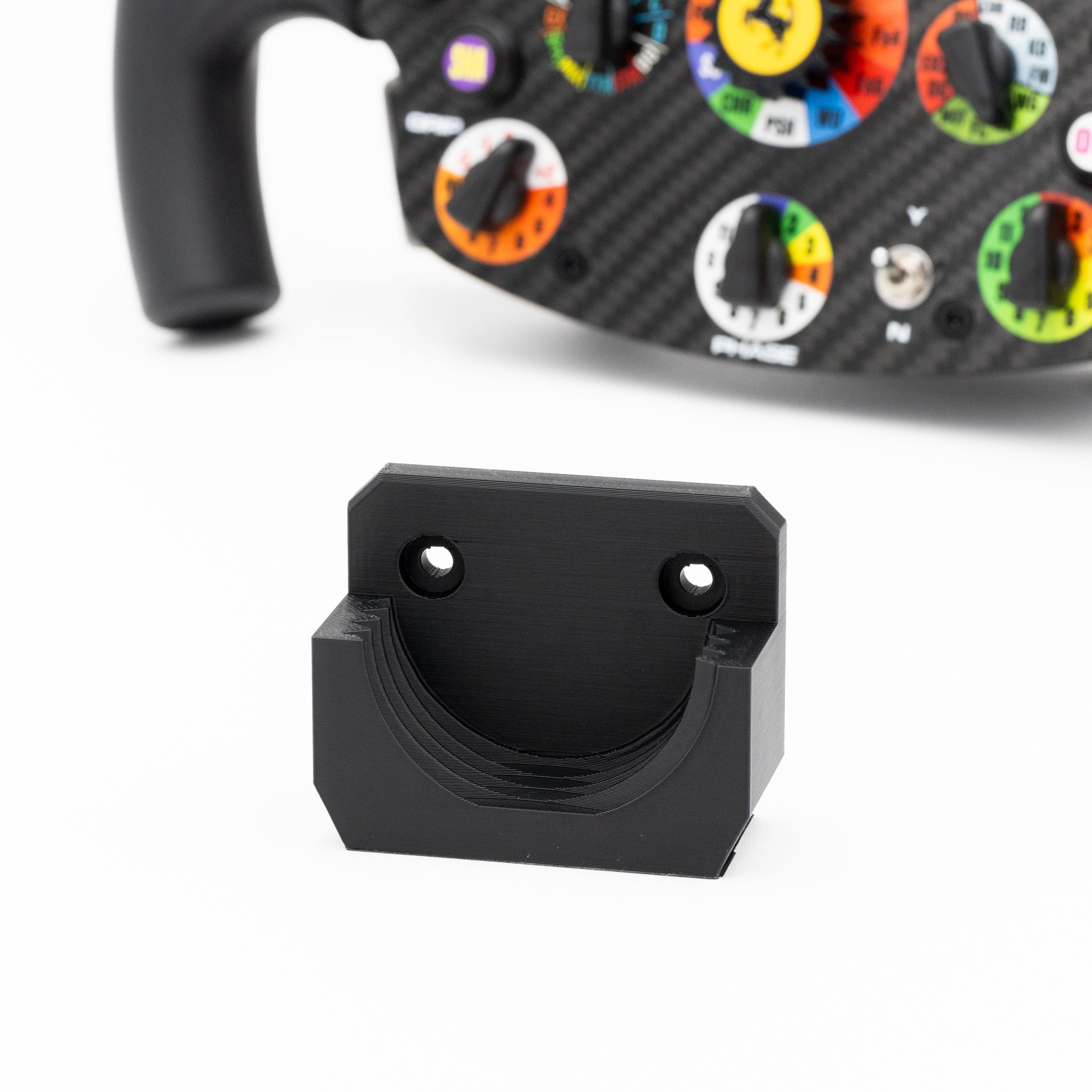 Thrustmaster Wheel Wall Mount with Original Quick Release | Drop-In Style