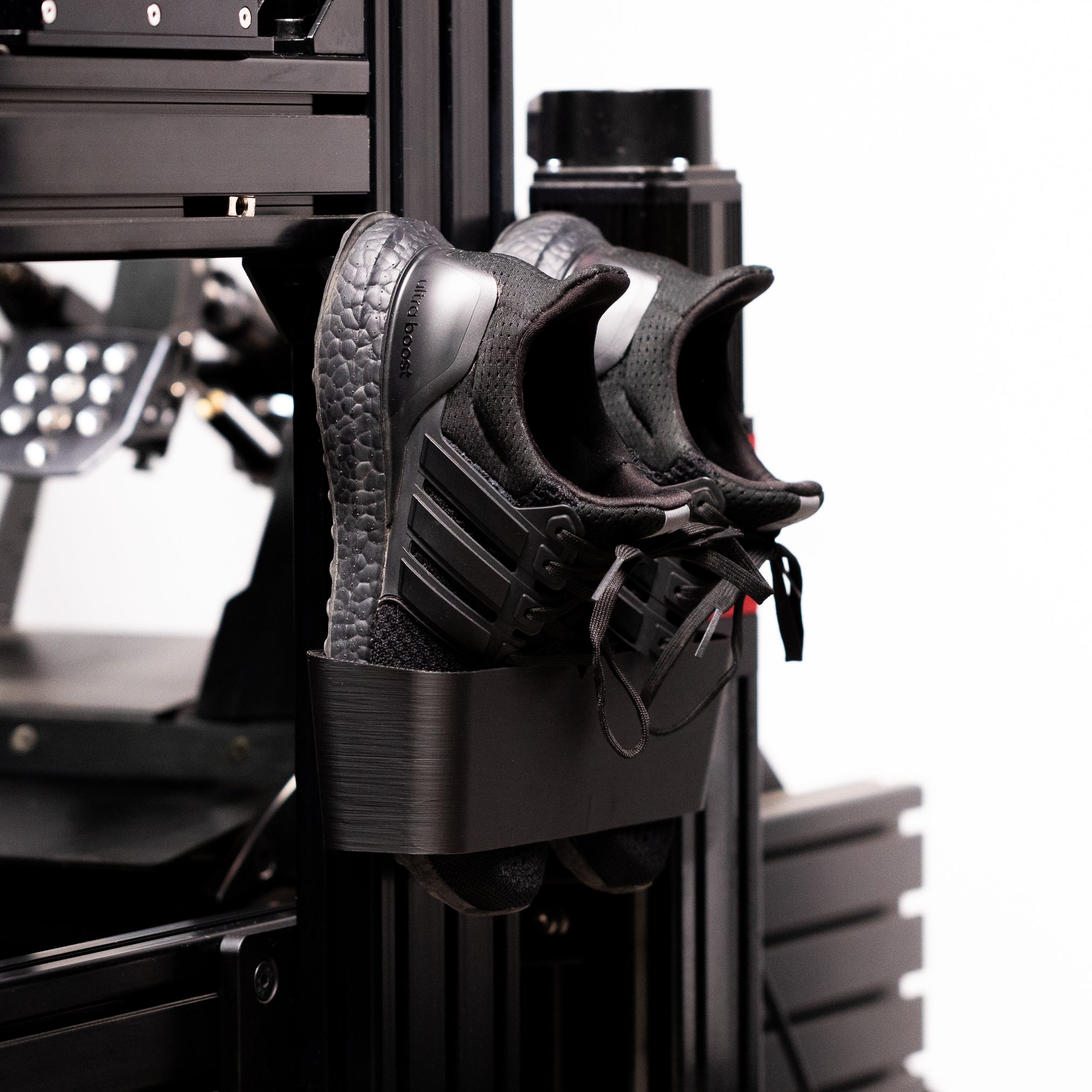 Shoe Holder | Rack for Sim Racing | Flight Aluminum Profile Rig