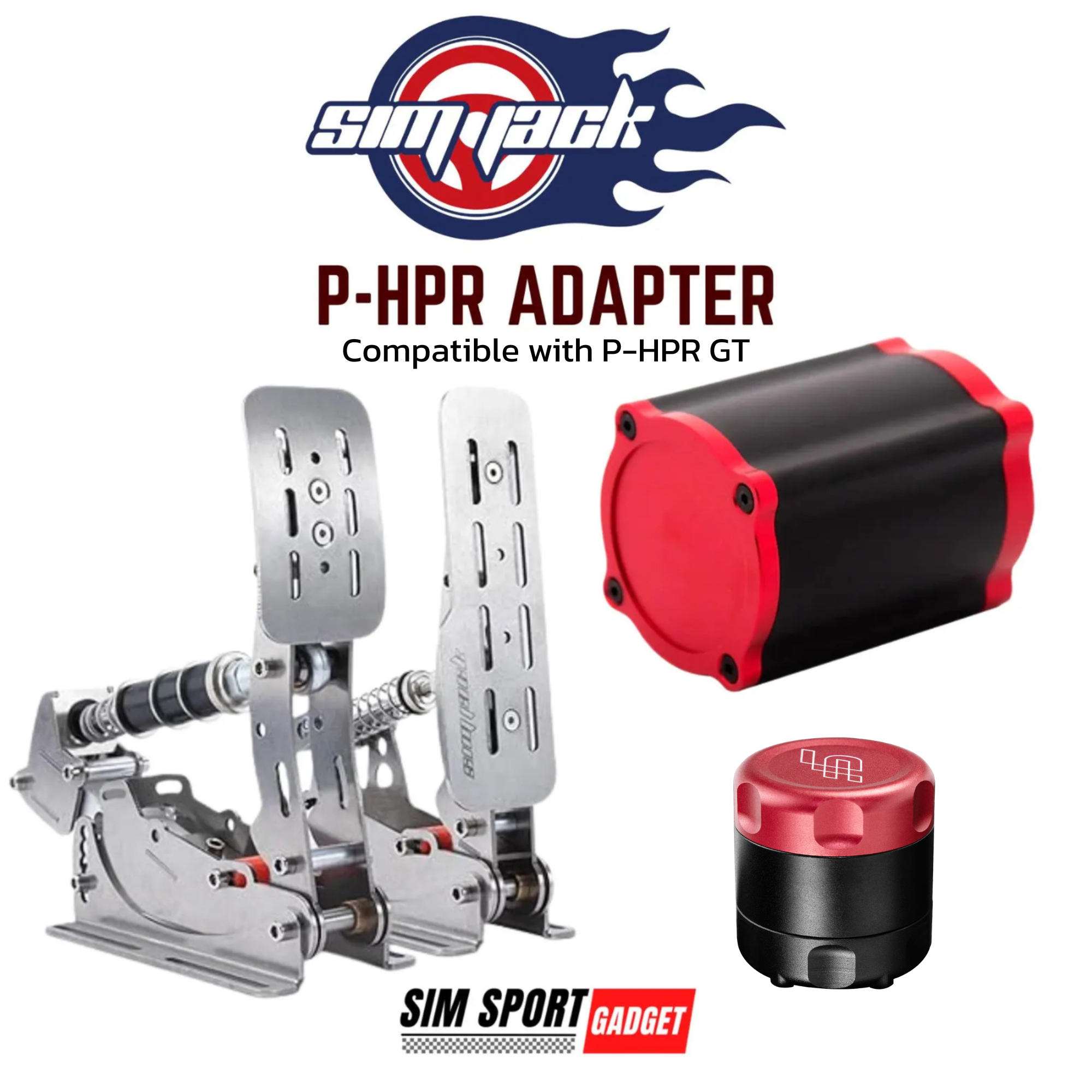 SimJack Pro Pedals Simagic P-HPR Mount