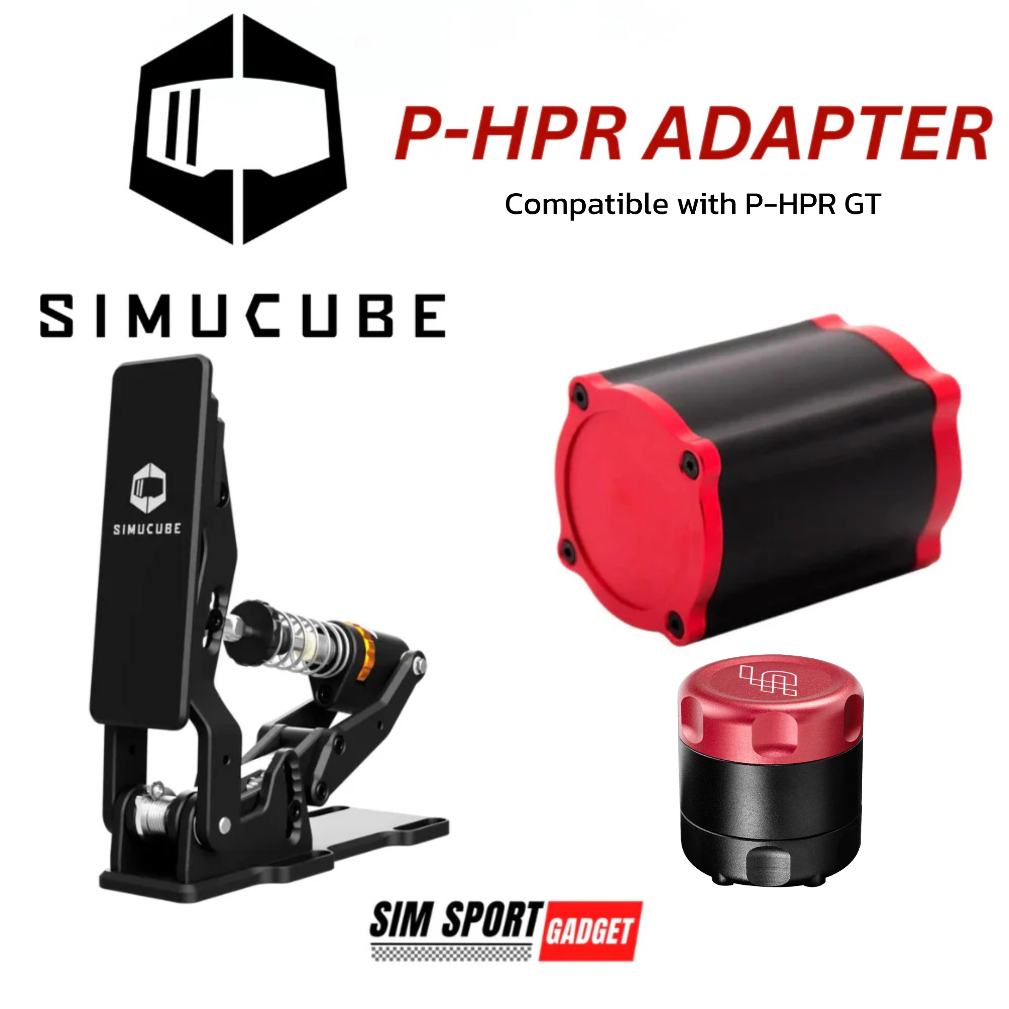 Simucube Passive Pedal Simagic P-HPR Mount