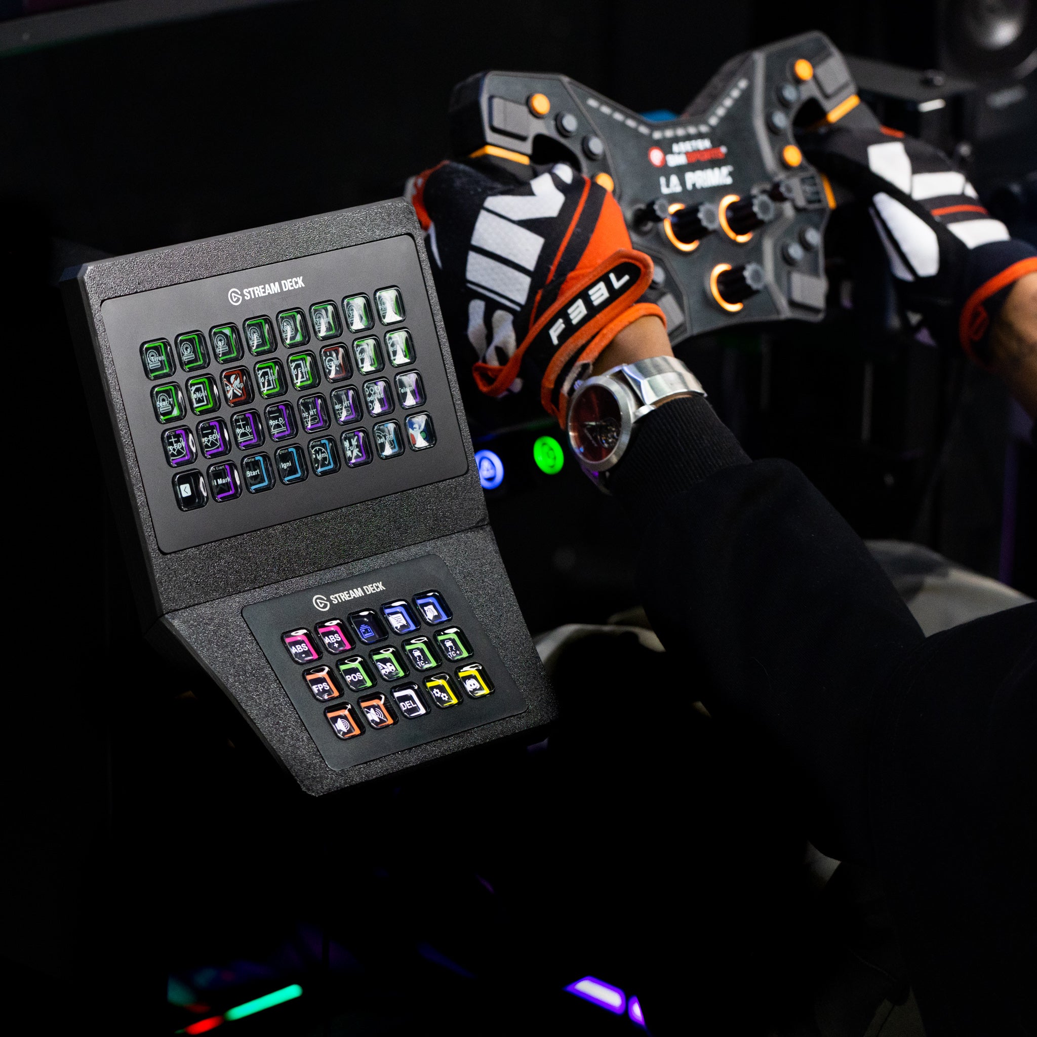 Stream Deck XL + MK2/MK1 Combo Console Mount