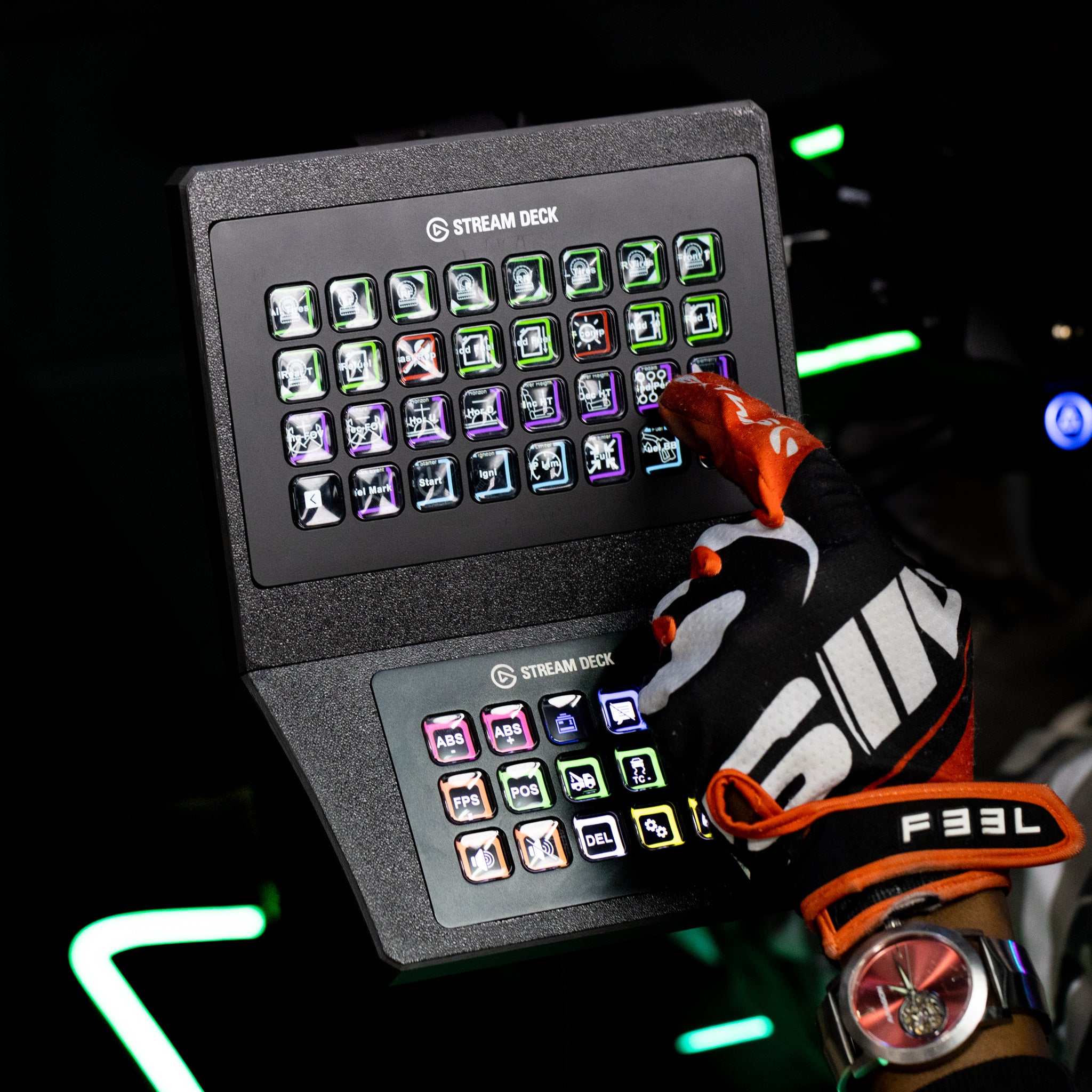 Stream Deck XL + MK2/MK1 Combo Console Mount