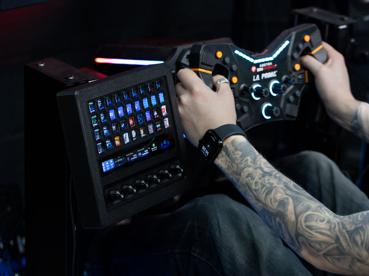 Stream Deck + XL Enclosure With Adjustable Mount for Sim Racing ...