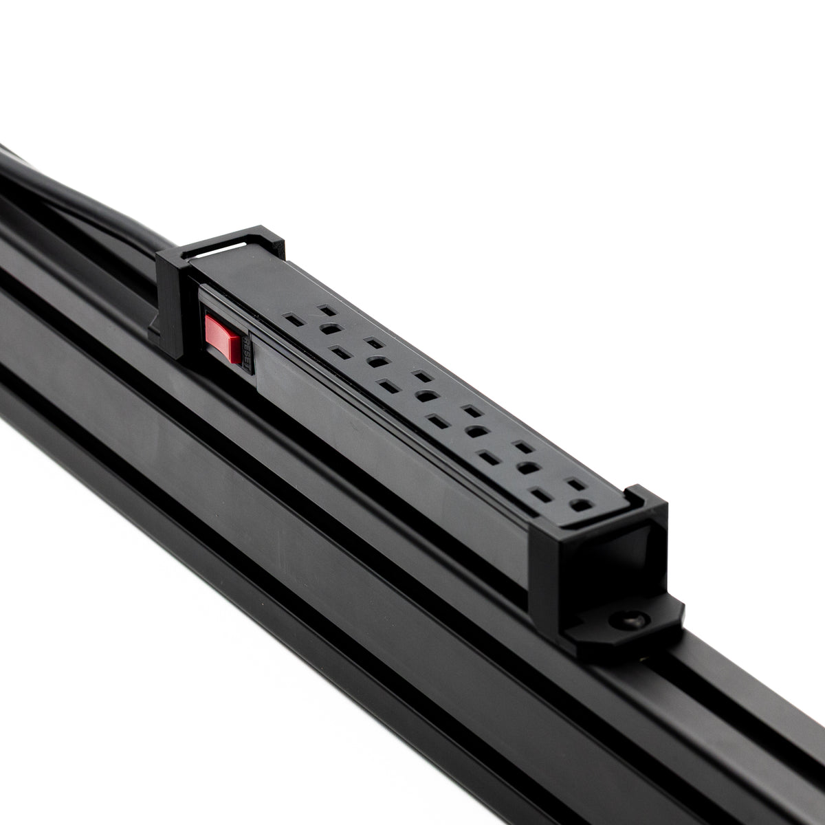 Surge Protector Strip WITH mount for Sim Racing Profile Rig | Flight Rig