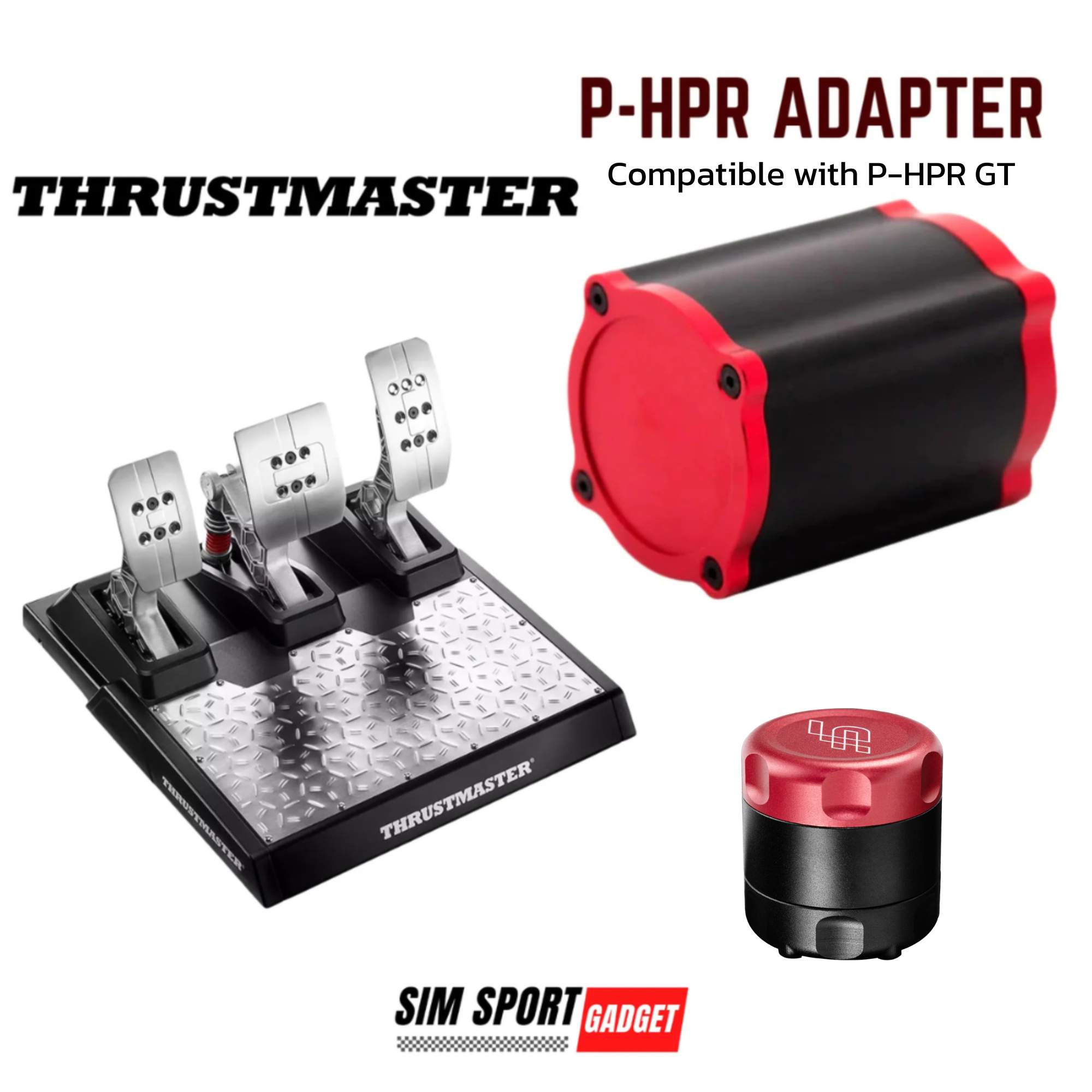 Thrustmaster T-LCM Simagic P-HPR Pedal Mount