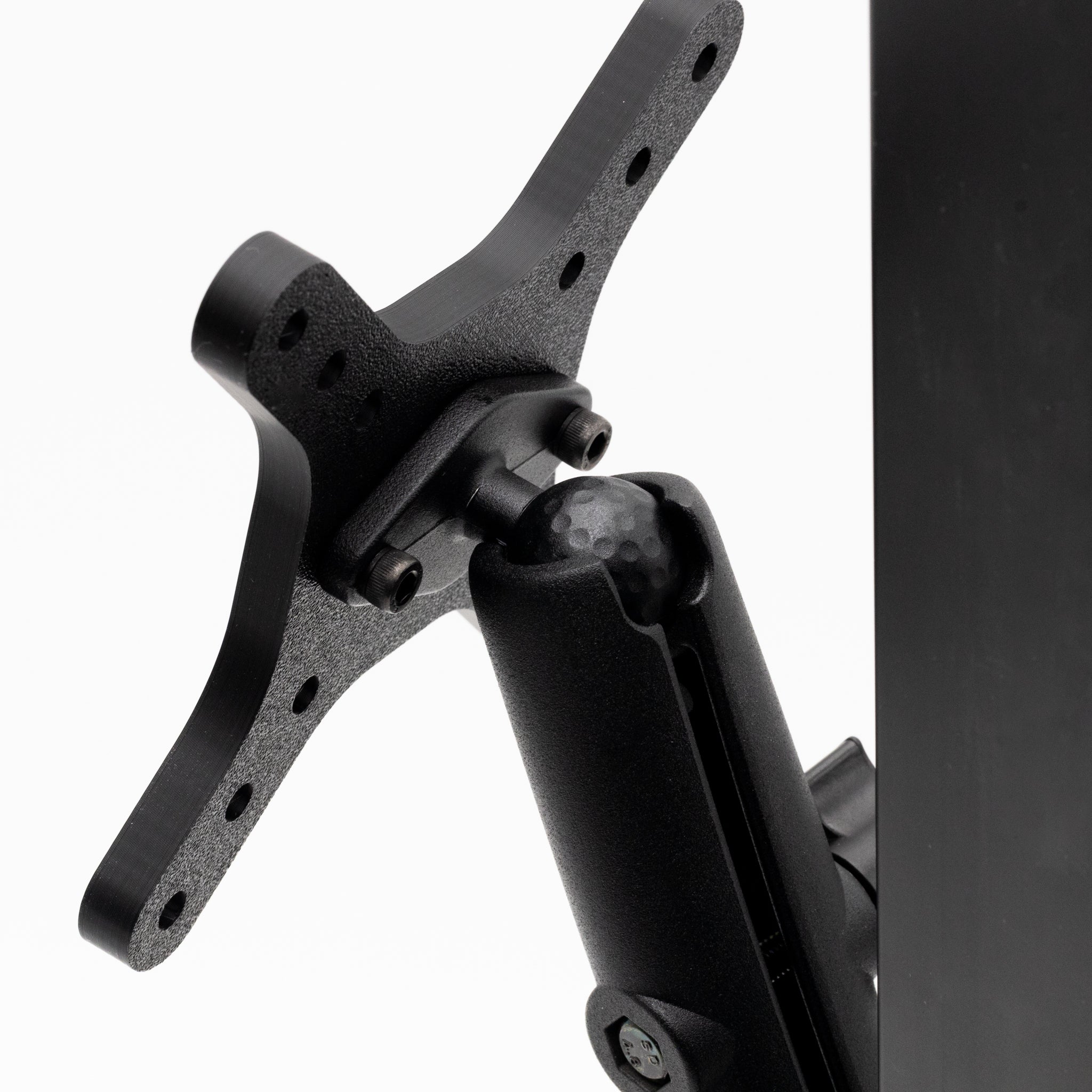 VESA Mount with Heavy-Duty Arm for Sim Rig 50mm 75mm 100mm