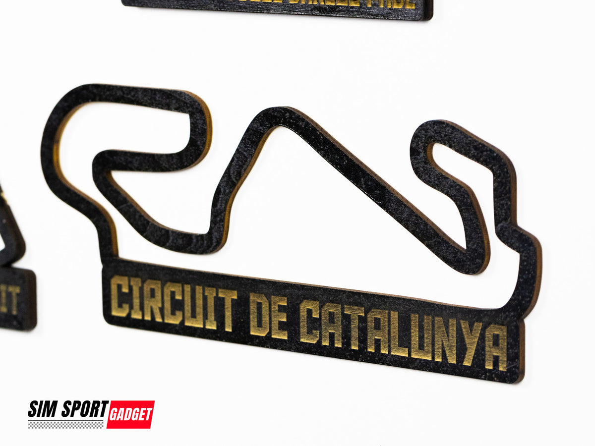 2025 Formula 1 Track Wood Decor - Individual Track