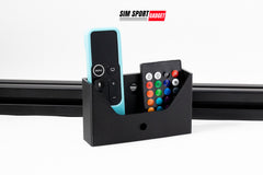 Multi Remote Holder For Sim Rig | Remote Mount | Sim Racing Flight Sim | For 4040 and 1515 Profile