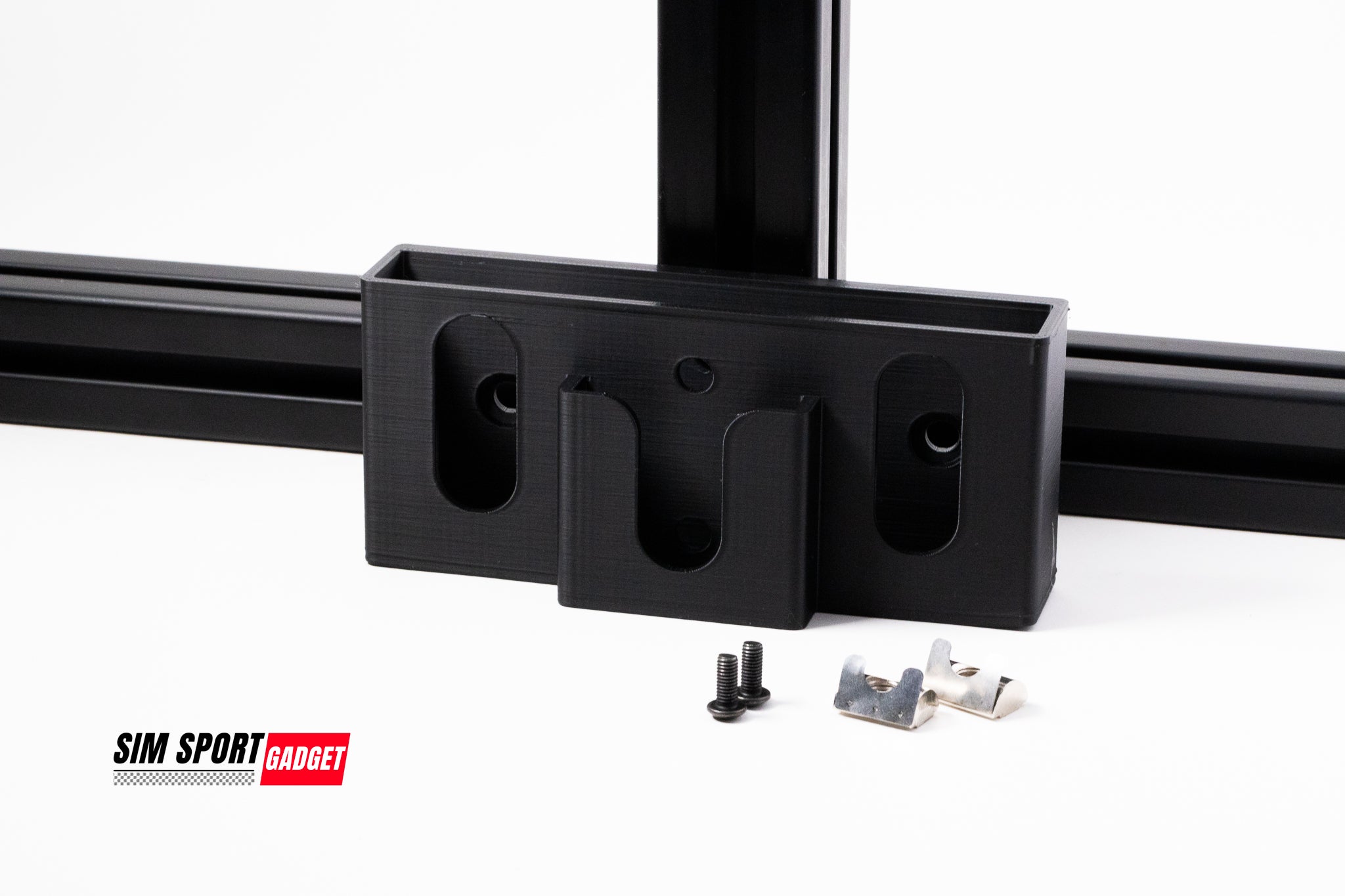 Multi Remote Holder For Sim Rig | Remote Mount | Sim Racing Flight Sim | For 4040 and 1515 Profile