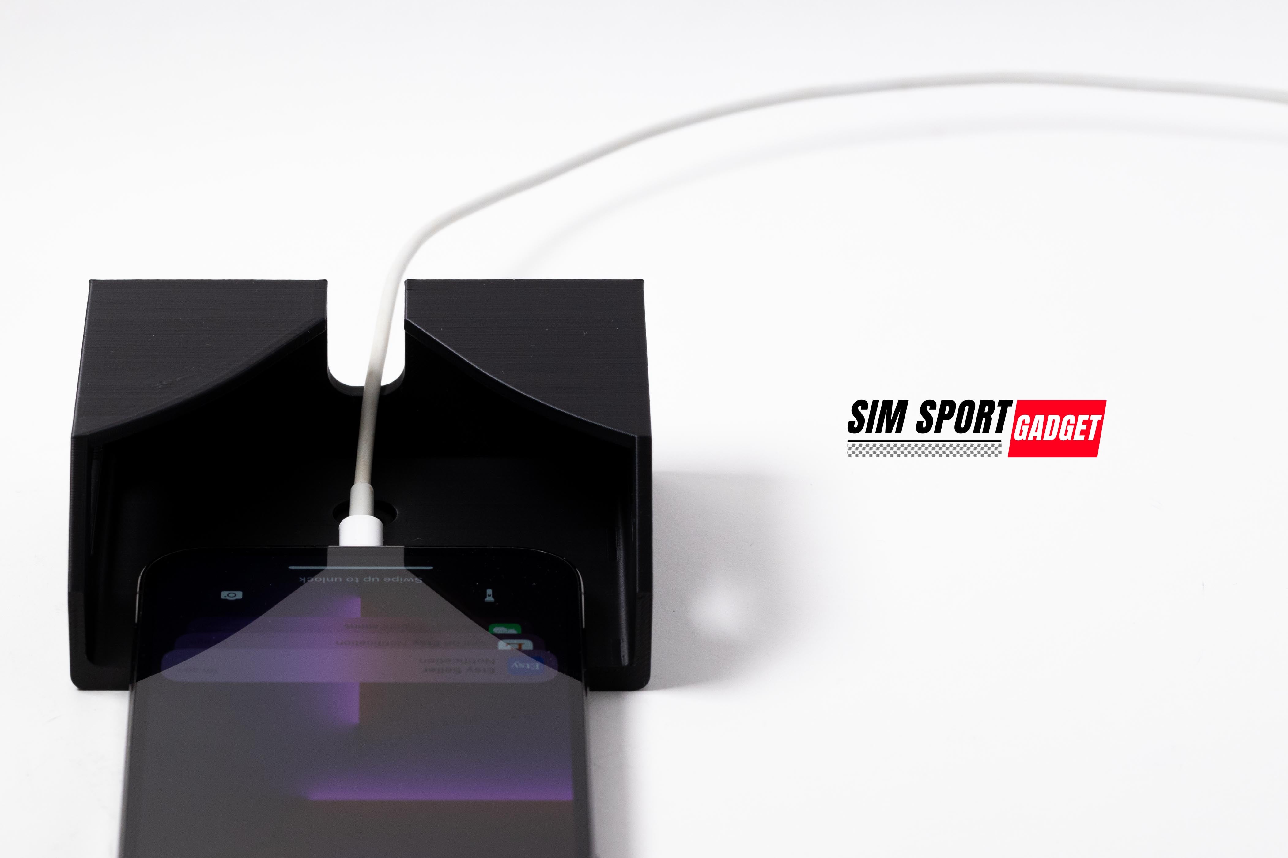 Phone Mount for Profile Sim Rig with Charging Hole