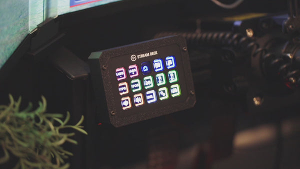 Stream Deck Enclosure With Adjustable Mount for Sim Racing / Flight Rig ...