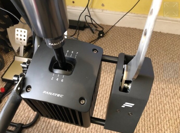 Mounting Spacer for Fanatec Shifter and Handbrake