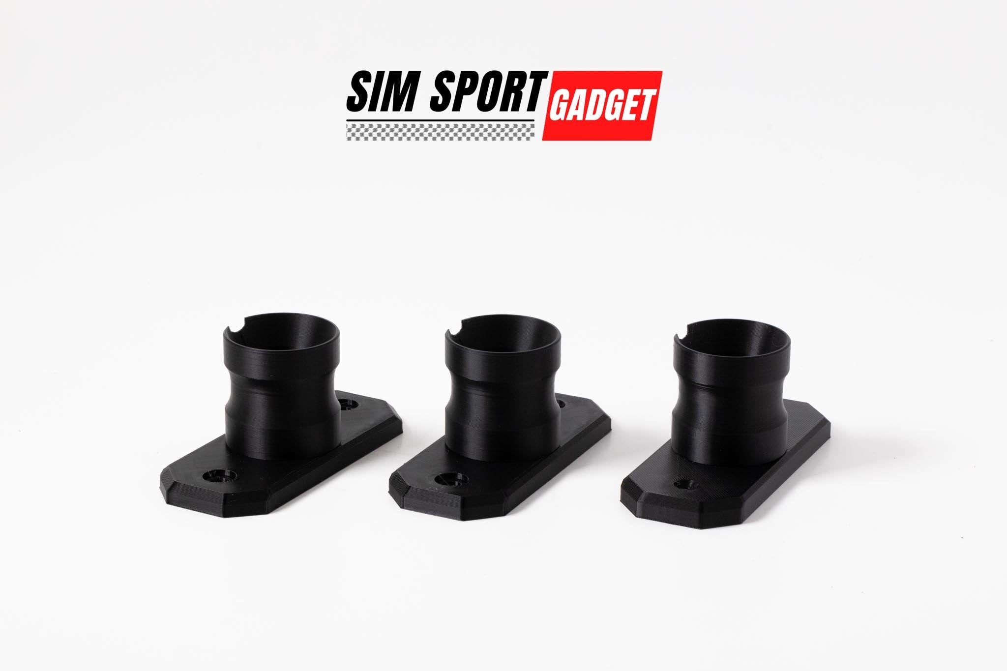 3-Pack Fanatec Wheel Mounts For Sim Racing Rig - SimSportGadget
