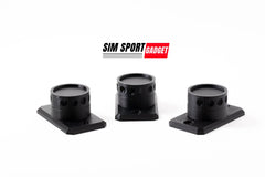 3-Pack Wall Mounts for Simagic Quick Release