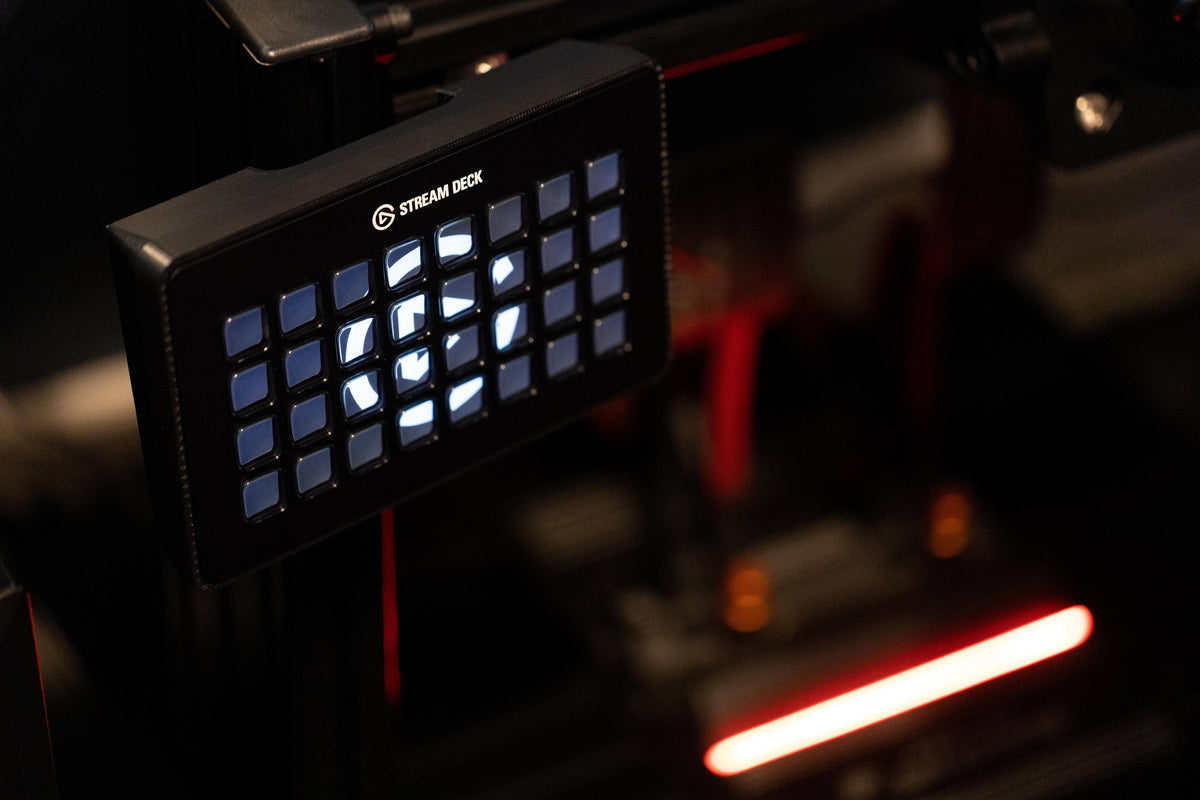 Sim Racing Rig Full Enclosure StreamDeck XL Adjustable Mount | Enclosure For Sim Racing / Flight Rig ...