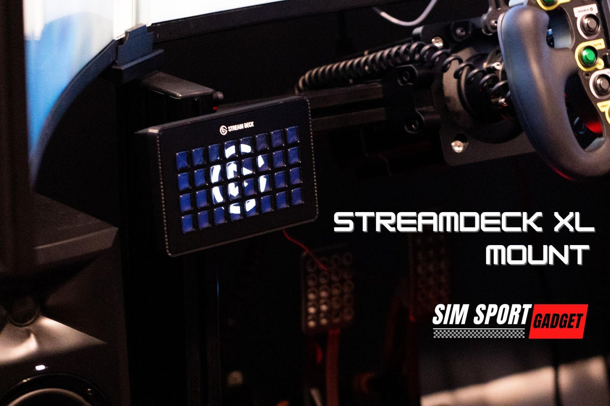 StreamDeck XL Adjustable Mount | Enclosure For Sim Racing / Flight Rig ...